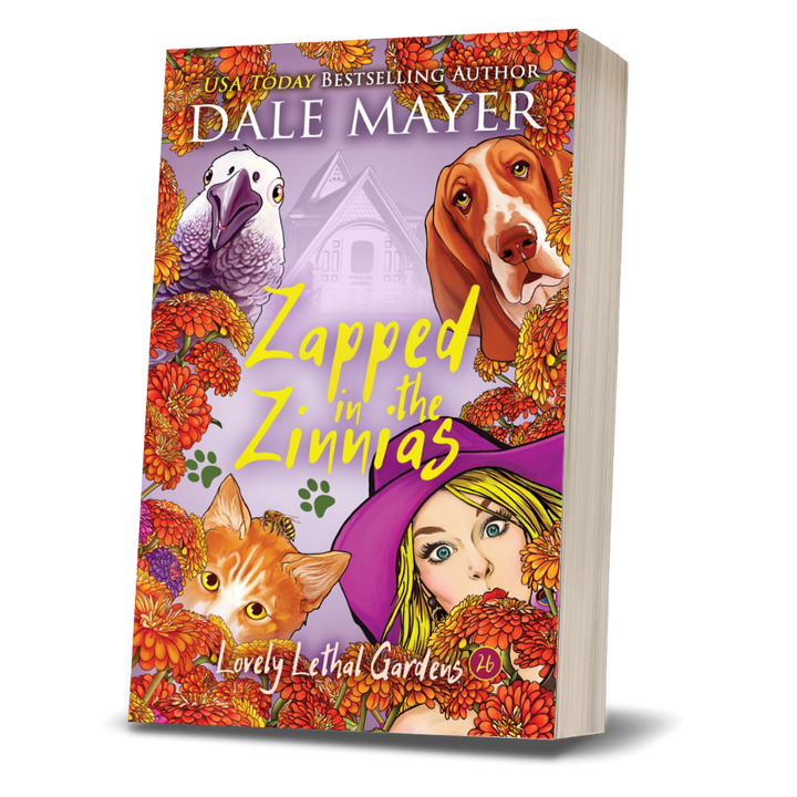 Zapped in the Zinnias: Lovely Lethal Gardens Book 26