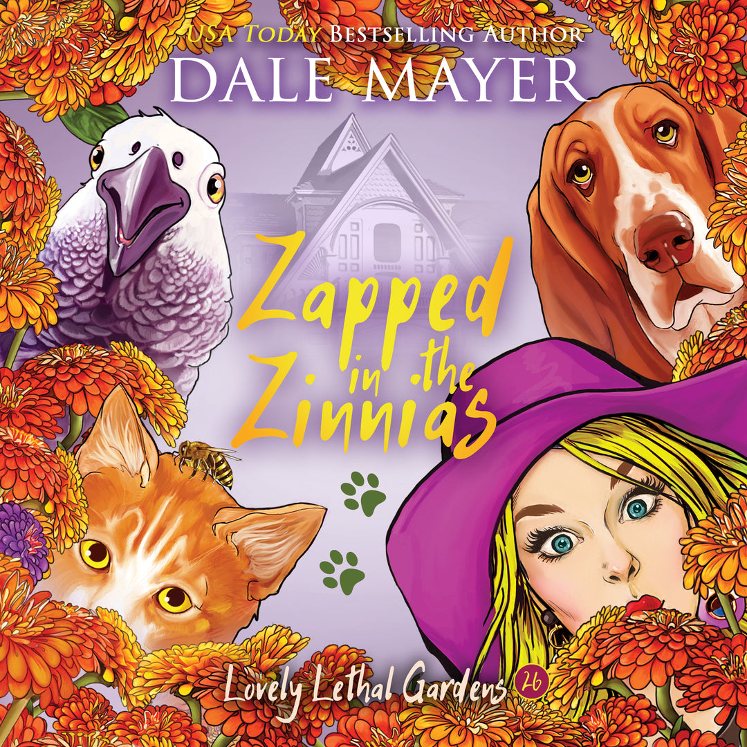 Zapped in the Zinnias: Lovely Lethal Gardens Book 26