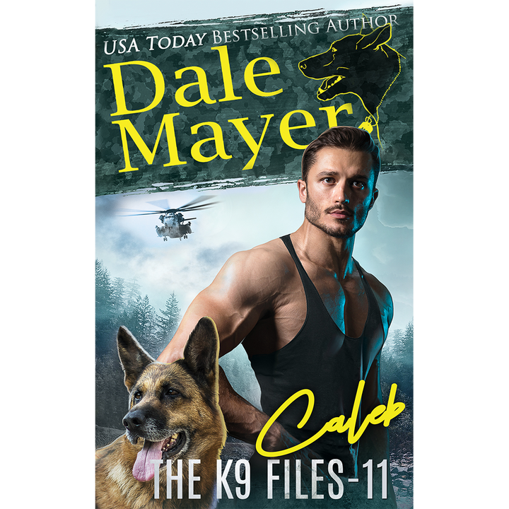 Book Cover of Caleb, Book 11 of the K9 Files. A novel by the USA Today's Bestselling Author Dale Mayer