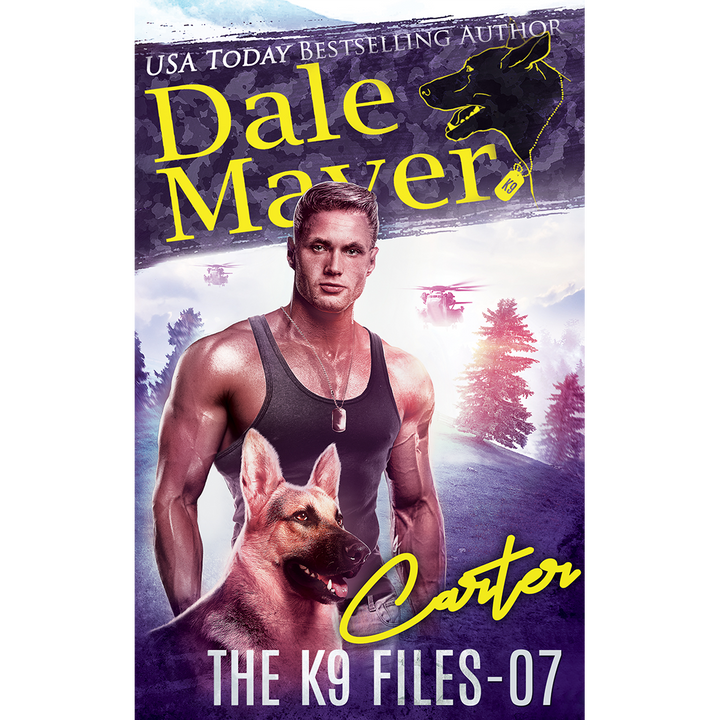 Book Cover of Carter, Book 7 of the K9 Files. A novel by the USA Today's Bestselling Author Dale Mayer