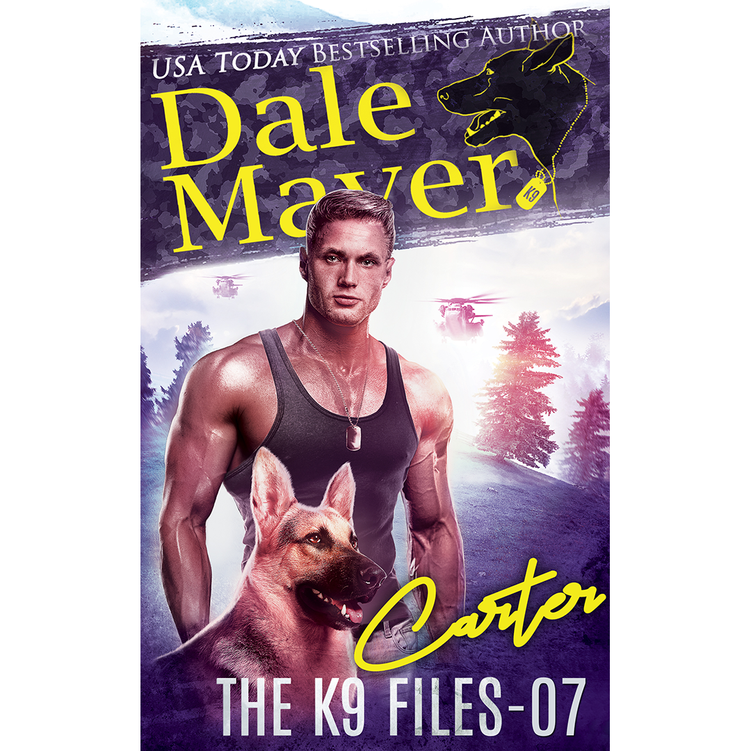 Book Cover of Carter, Book 7 of the K9 Files. A novel by the USA Today's Bestselling Author Dale Mayer