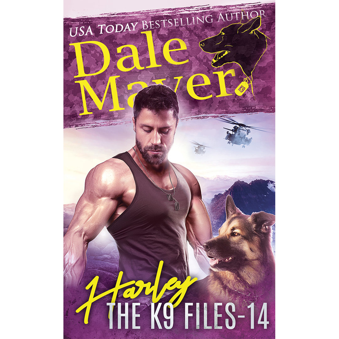 Book Cover of Harley, Book 14 of the K9 Files. A novel by the USA Today's Bestselling Author Dale Mayer