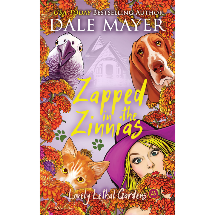 Zapped in the Zinnias: Lovely Lethal Gardens Book 26
