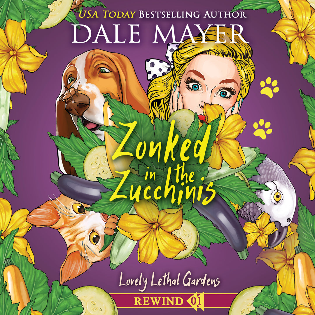 Zonked in the Zucchinis: Lovely Lethal Gardens Rewind Book 1