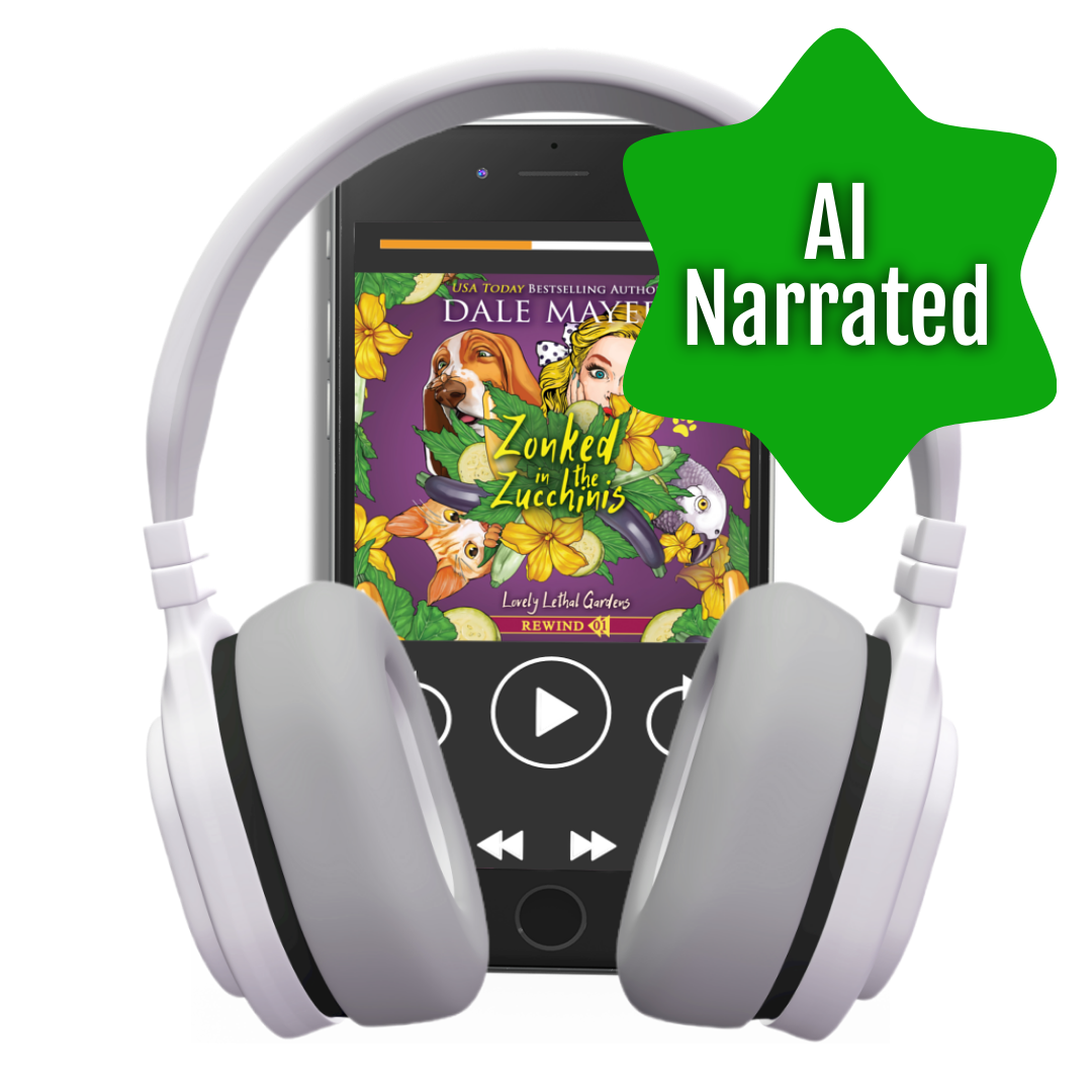 Zonked in the Zucchinis: Lovely Lethal Gardens Rewind Book 1