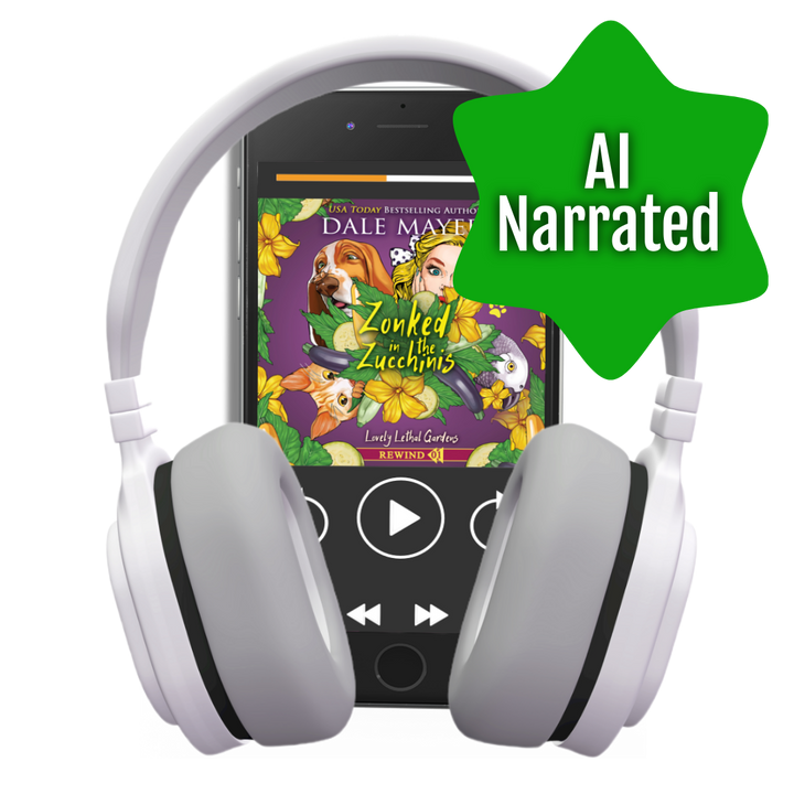 Zonked in the Zucchinis: Lovely Lethal Gardens Rewind Book 1