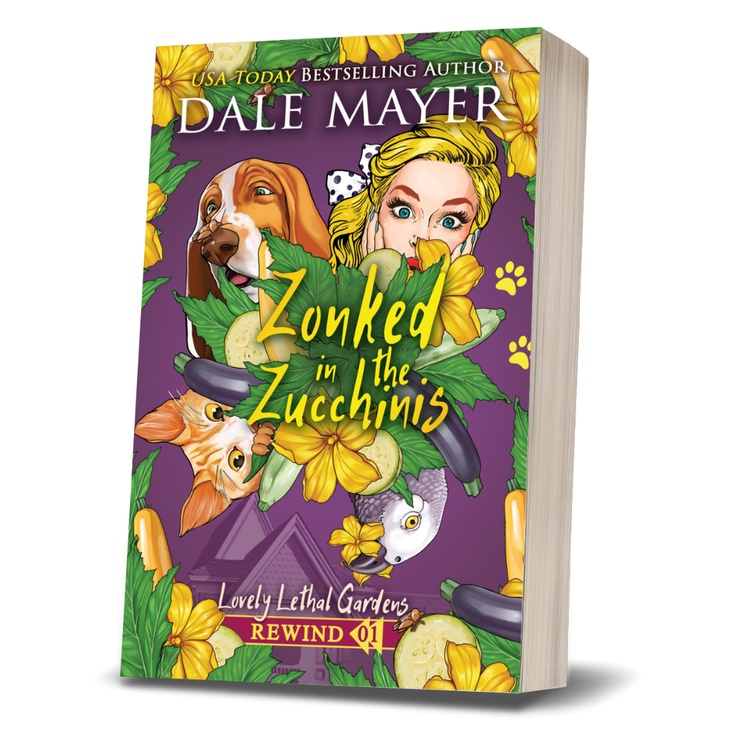 Zonked in the Zucchinis: Lovely Lethal Gardens Rewind Book 1
