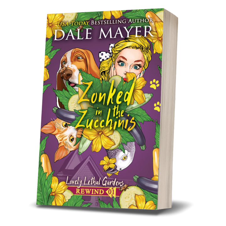 Zonked in the Zucchinis: Lovely Lethal Gardens Rewind Book 1