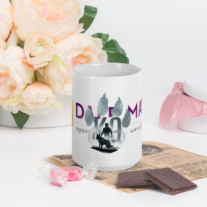 The K9 Files White glossy mug