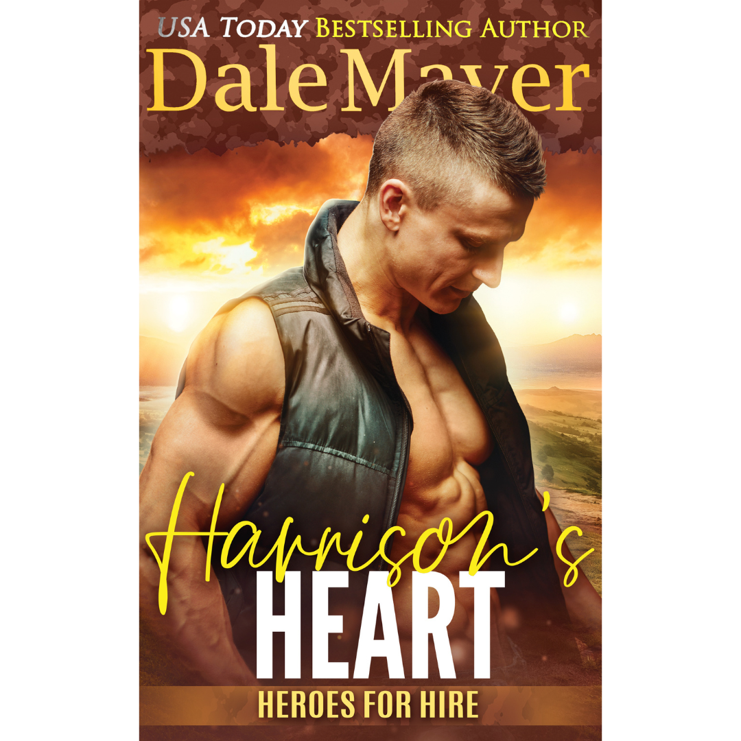 Book Cover of Harrison's Heart, Book 7 of the Heroes for Hire Series. A novel by the USA Today's Bestselling Author Dale Mayer