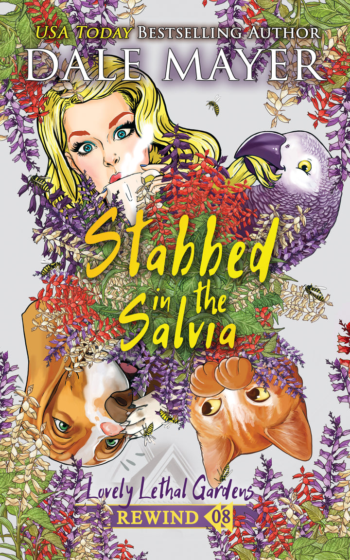 Stabbed in the Salvia: Lovely Lethal Gardens Rewind Book 8 (Pre-Order)