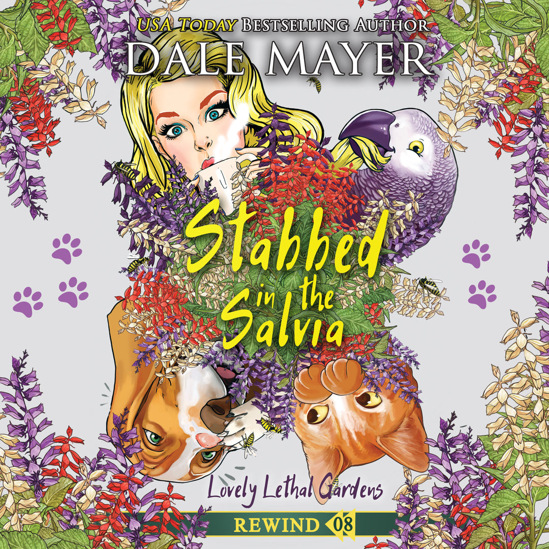 Stabbed in the Salvia: Lovely Lethal Gardens Rewind Book 8 (Pre-Order)