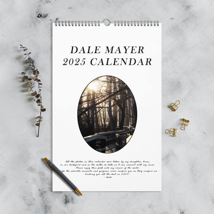 Dale Mayer's Wall calendar (2025)