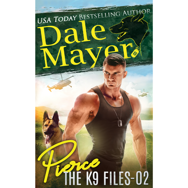 Book Cover of Pierce, Book 2 of the K9 Files. A novel by the USA Today's Bestselling Author Dale Mayer